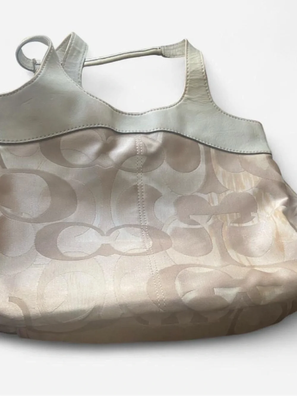 Authentic Coach Signature C Monogram Tote / Shoulder Bag (Style M1120-F18626)